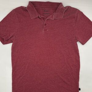 Lucky Brand Venice Burnout Polo Shirt